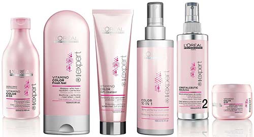 Обновление линии Loreal для окрашенных волос Vitamino Color AOX