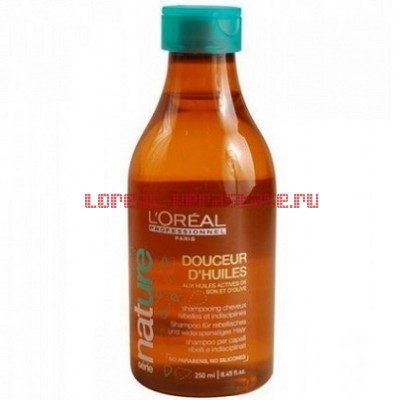 Loreal Nature Douceur d Huiles Шампунь Мягкость Масел 250 мл