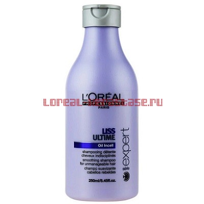 Loreal Liss Ultime шампунь 250 мл