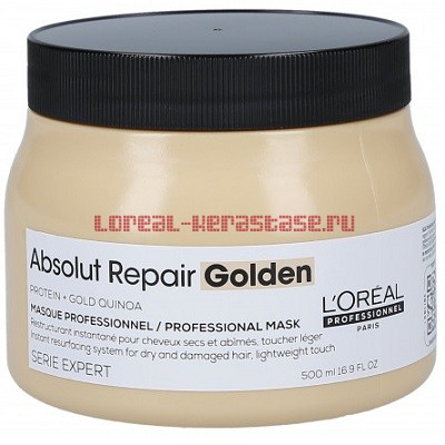 Loreal Absolut Repair Gold Golden маска 500 мл