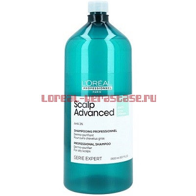 Loreal Anti-Oiliness Анти-Ойл шампунь 1500 мл