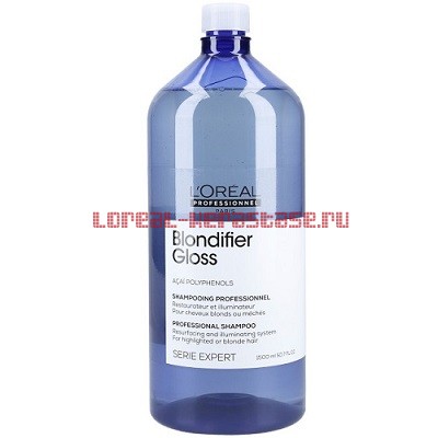 Loreal Blondifier Gloss shampoo шампунь 1500 мл