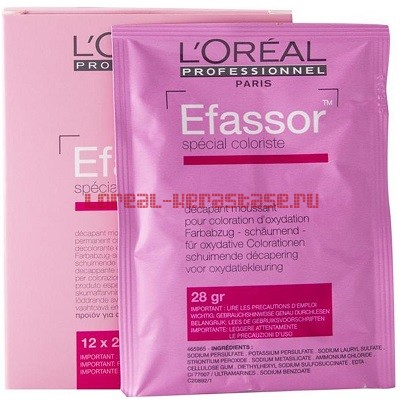 Loreal Efassor Farbabzug Эфасор 12 х 28 гр.