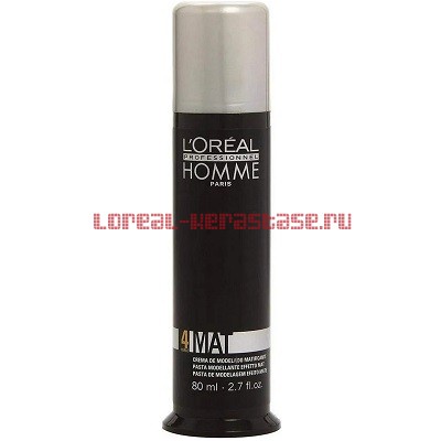 Loreal LP Homme Mat Матирующая крем-паста 80 мл