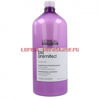 Loreal Liss Unlimited Prokeratin шампунь 1500 мл