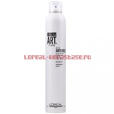 Loreal Tecni Art Anti-Frizz Pure Фикс Анти-фриз Пюр спрей 400 мл