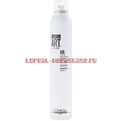 Loreal Tecni Art Air Fix Pure Эр Фикс Пюр спрей 400 мл