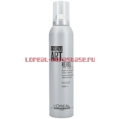 Loreal Rebel Push Up Ребел Пуш-Ап пудровый мусс 250 мл