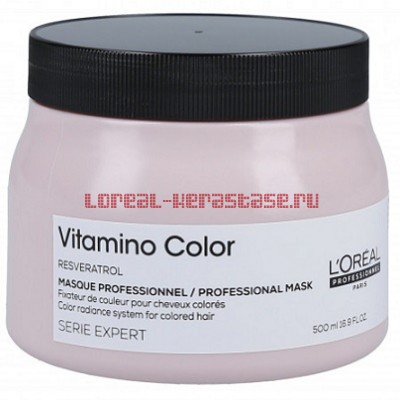 Loreal Vitamino Color Resveratrol маска 500 мл