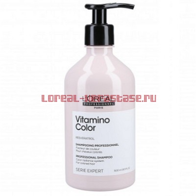 Loreal Vitamino Color Resveratrol шампунь 500 мл