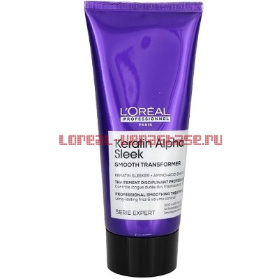 Loreal Keratin Alpha Sleek Smooth Transformer ���� ��� ����������� ����� 200 ��
